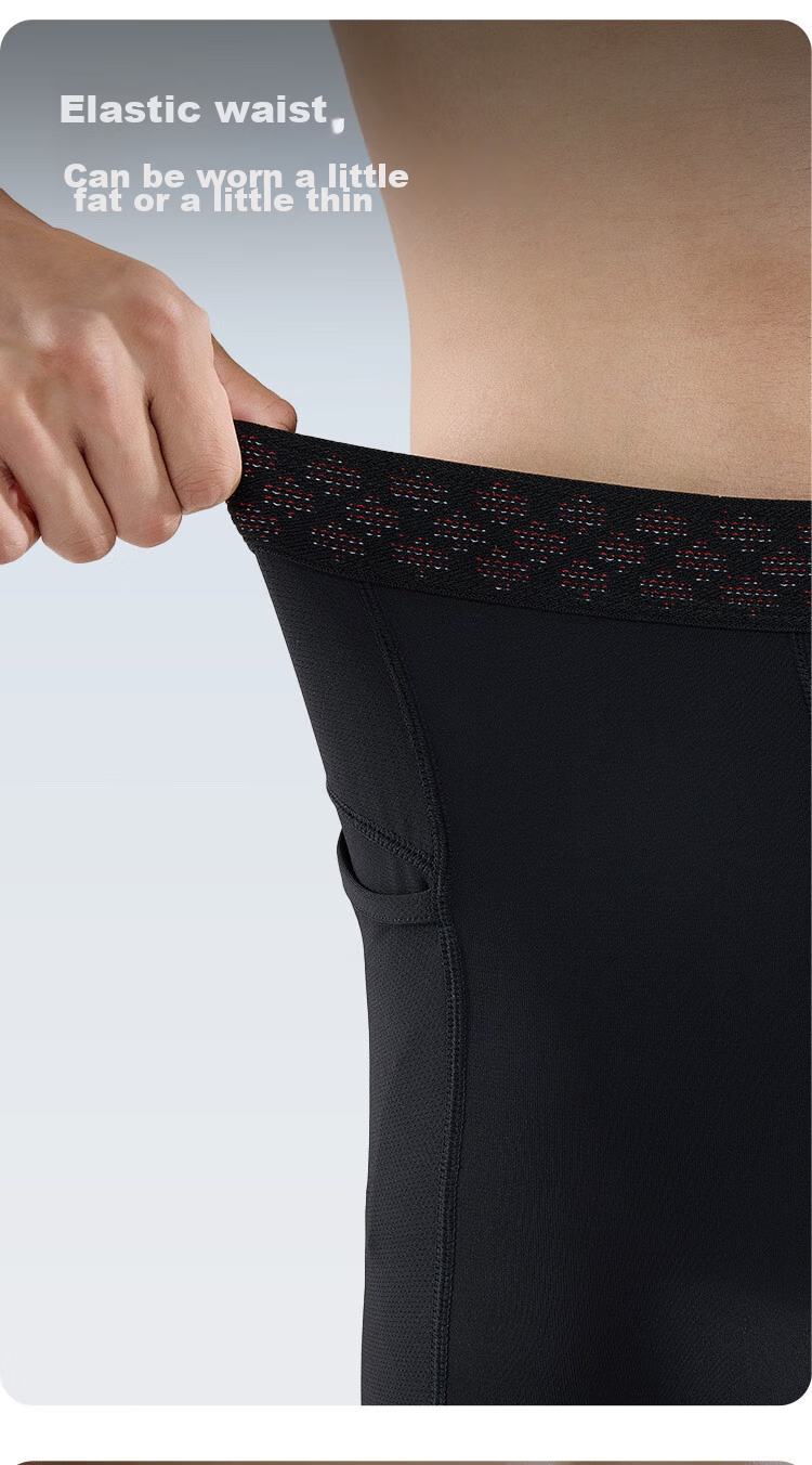 JD Original Compression Shorts for Men, Basketball Running Professional Track And Field Training High-Elasticity Quick-Dry Base Layer Fitness Pants, Black M 15