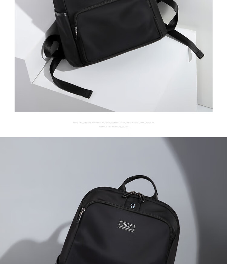 GOLF Backpack for Men, Casual 14-Inch Laptop Backpack, Water-Resistant Commuter Travel Backpack for Students And Outings 25