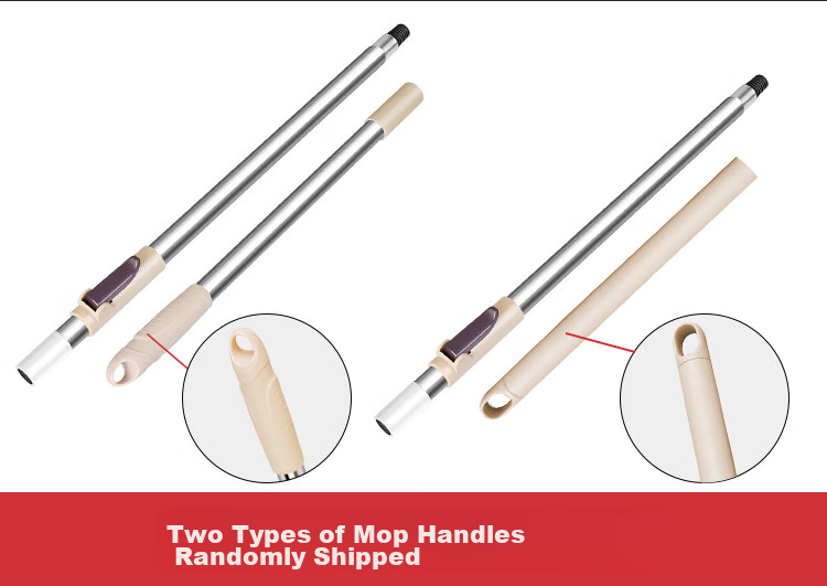 Baijiahaoshi Rotating Mop with 4 Heads, Household All-In No-Hand Washing, 2026 Hand-Pressed No-Hand Washing Household Double-Drive Floor Cleaning Tool 2
