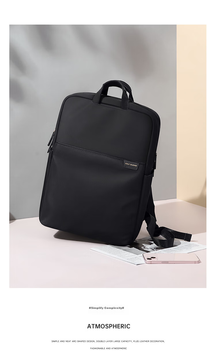 GOLF Backpack for Women, 14/15.6-Inch Apple Laptop Hidden Handheld Computer Bag, Women's Schoolbag, Business Travel 30