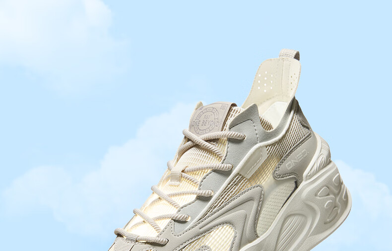 361° Men's Sports Shoes Jin Cheng SE Spring Summer Mesh Breathable Thick Sole Height Increasing Casual Sneakers 672626614-2 9