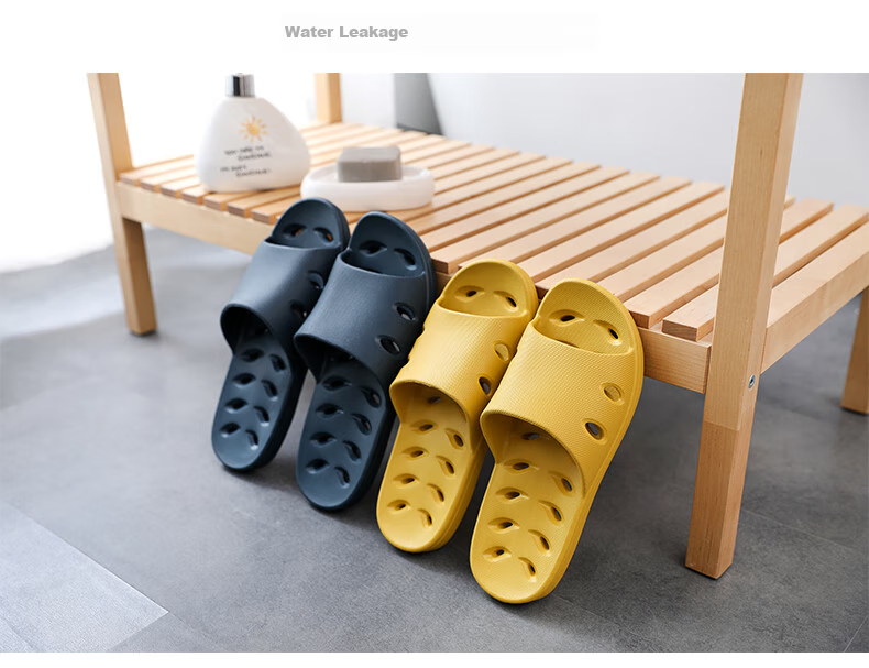 GUOLUOFEI Japanese-Style Slippers for Women, Summer Indoor Home Bathroom Shower Couples Quick-Drying Water-Draining Sandals for Me 7
