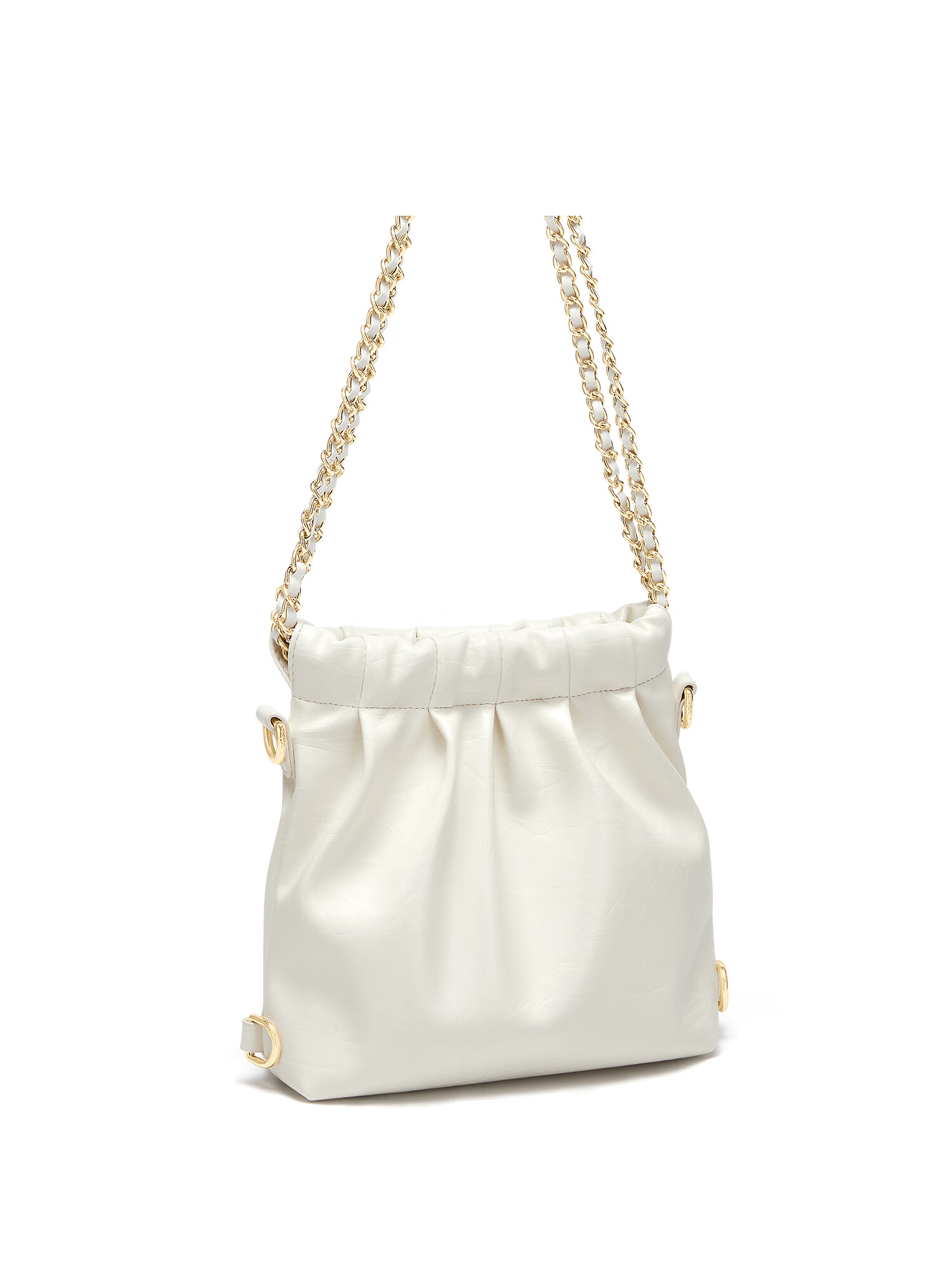 Cnoles Women's Handbag, 2026 Latest Style, Ladies' Single And Double Shoulder Crossbody Small Bag, Light Luxury High-End Brand, Hobo Bag, White 31