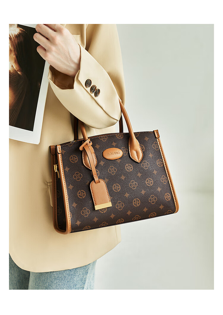 Aokang Women's Handbag 2026 New Trendy Tote Bag, Light Luxury Crossbody Shoulder Bag, Birthday Mother's Day Gift for Mom Or Wife 4
