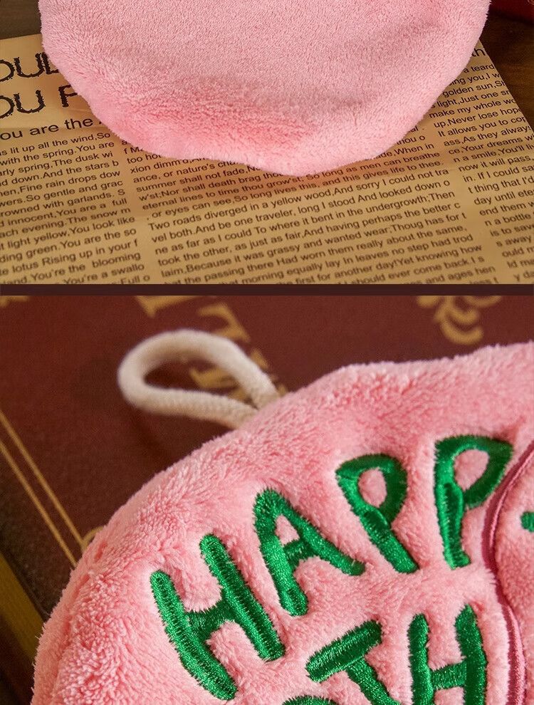Harry Potter Hagrid Cake Cartoon Plush Hanging Hand Towel Thickened Absorbent Towel Birthday Gift Merchandise 12