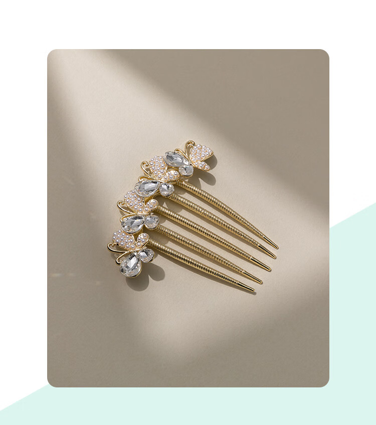 CHIMERA Hair Bun Maker, Back-Of Hair Clip, High-End Hair Accessory for Women, Hair Comb, Birthday Gift for Girls 1