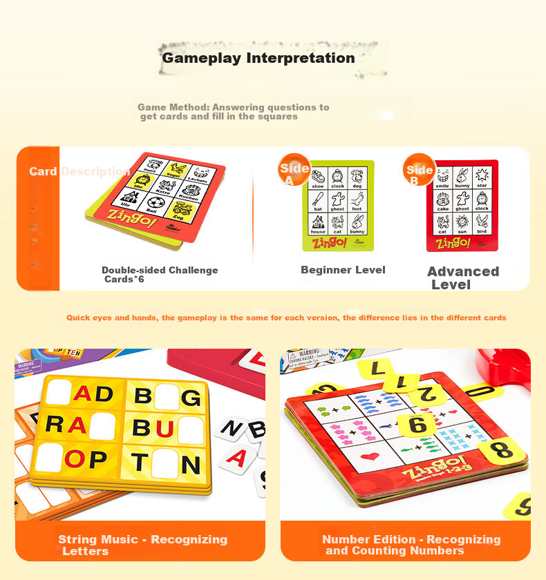 ThinkFun Quick Number Recognition STEAM Educational Toy for Children, Early Learning Game for Boys And Girls, Birthday Gift for Kids 8 Years Old 3