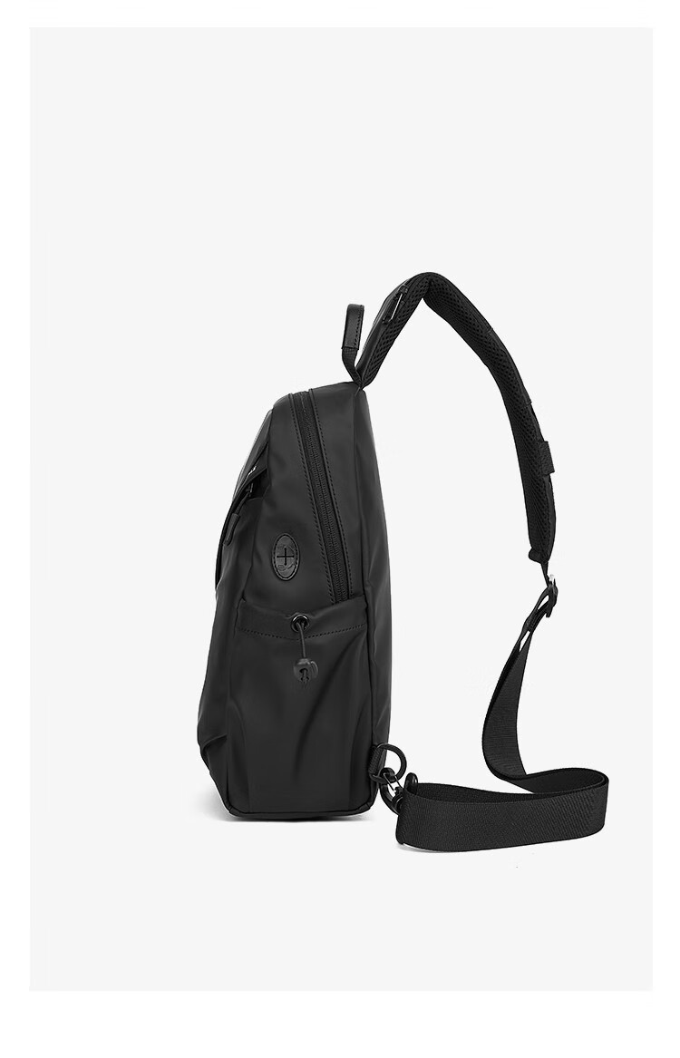 MARK FAIRWHALE High-End Crossbody Bag for Men, Shoulder Bag, Chest Bag, Motorcycle Riding Bag, Large Capacity Water-Resistant Commuter Satchel 22