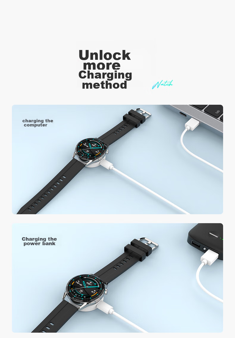 CangHua Magnetic Wireless Fast Charging Cable for Huawei Watch, Compatible with Watch GT/GT2/2E/Honor Watch 2/Magic/GS Pro Charging Dock CP06 14