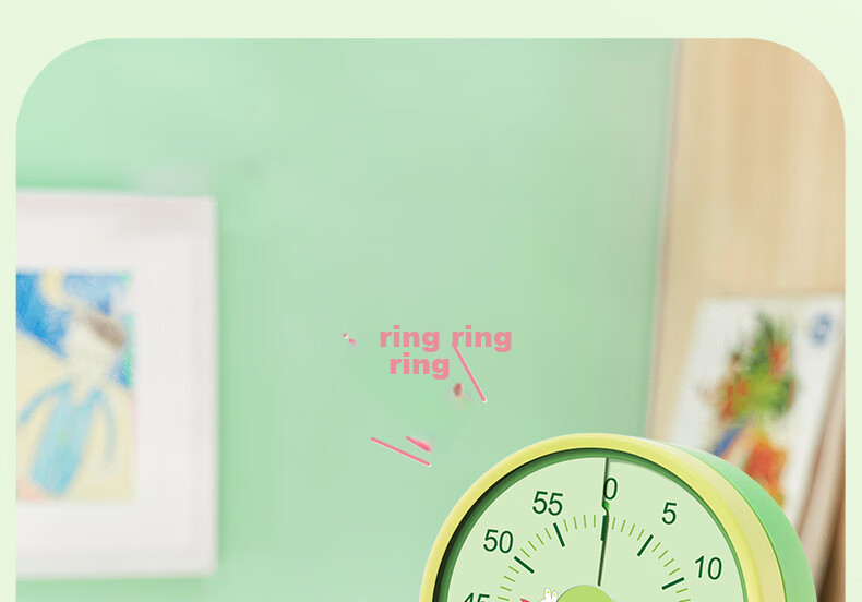 QT-TIMER [Lowest Price Online] Mechanical Timer, 2026 New Model, Student And Children's Time Management Device, Kitchen Timing Tool for Cooking And Baking, Countdown Timer, Self-Discipline Timer, Time Control Gadget 22