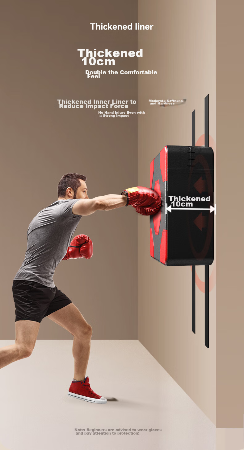 Li-Ning Boxing Wall Target Training Equipment, Home Use Adult Punching Bag, Wall-Mounted without Drilling, Kickboxing Sandbag, Indoor Use for Childre 7