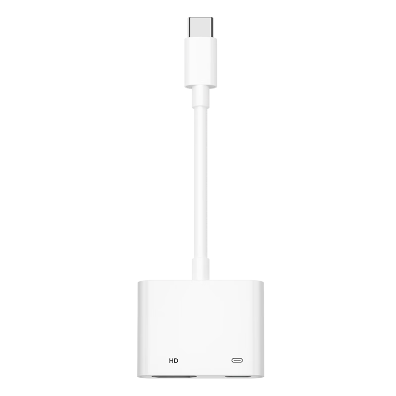 BIAZE Type-C to HDMI Converter, 4K HD, No Power Supply Required for Screen Mirroring, Compatible with IPhone 17/16 Series, Huawei And Xiaomi USB-C Phones/laptops, P64