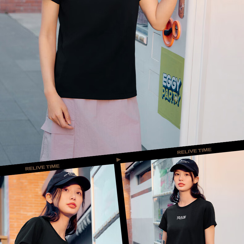 361° Women's T-Shirt Summer New Trendy Casual Loose Sports Top Short Sleeve Mother's Day 662629106-3 25