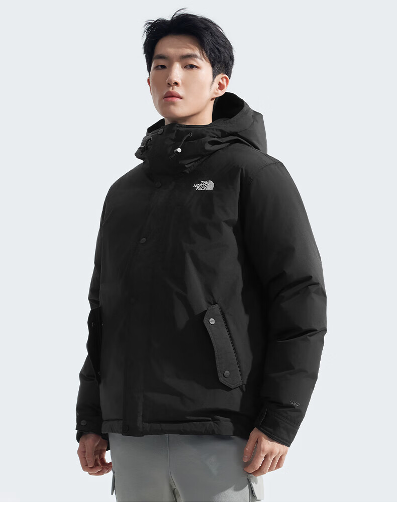 The North Face Men's Outdoor Goose Down Water-Repellent Warm Jacket 88R4 Black/4H0 3XL 1