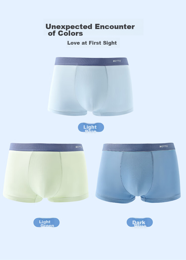 Bingxuemumian Youth Underwear for Boys, Puberty 12-16 Years Old, Ice Silk Boxer Briefs, Summer 3A Antibacterial Shorts for Older Childre 14