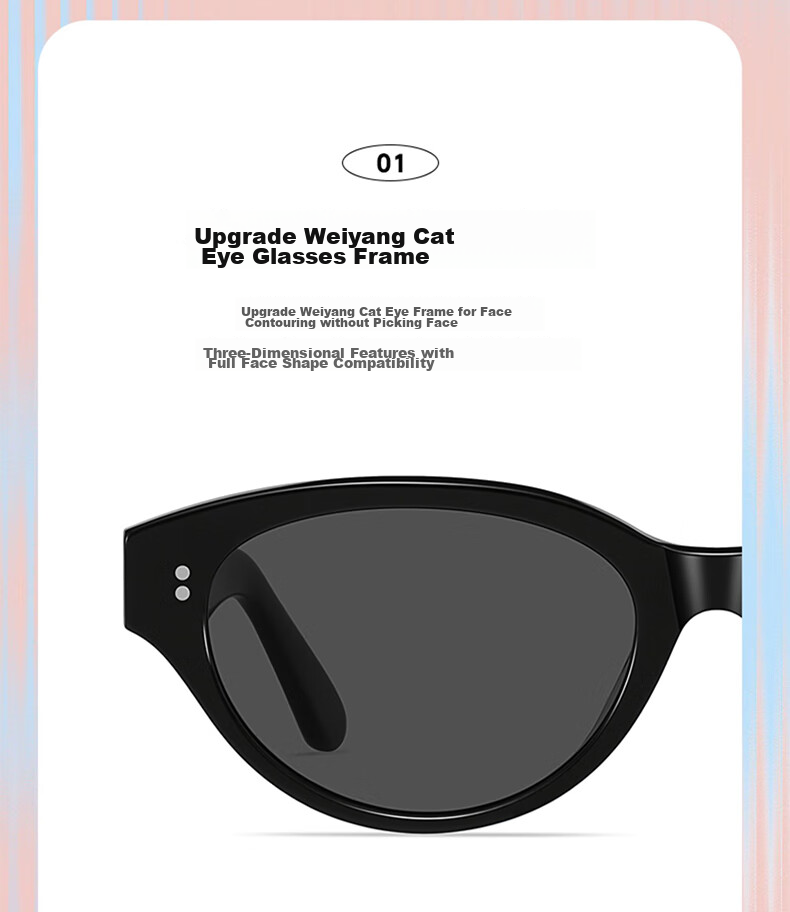 CAPONI Polarized Sunglasses for Women, 2026 New Style UV Protection Driving Glasses, Sun Protection Retro Eyewear 16