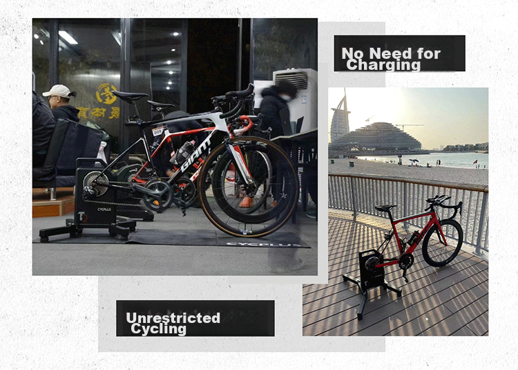 CYCPLUS Fitness [National Team Edition] T2 Intelligent Direct-Drive Cycling Trainer, Indoor Road Bike Power Training Stand, Practice Statio 25