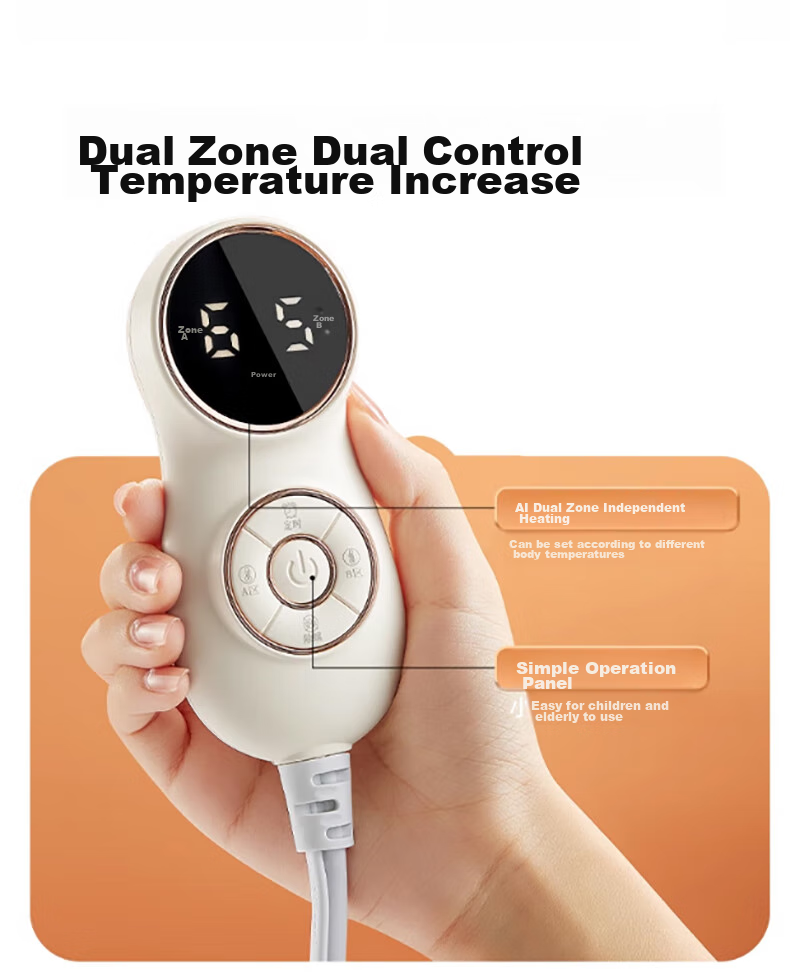 Yalu [Mite-Removing Electric Blanket] Single-Person Smart Timer Fast Heating Electric Water Heater Blanket 1.5m*0.7m [For Dormitory Use] 16
