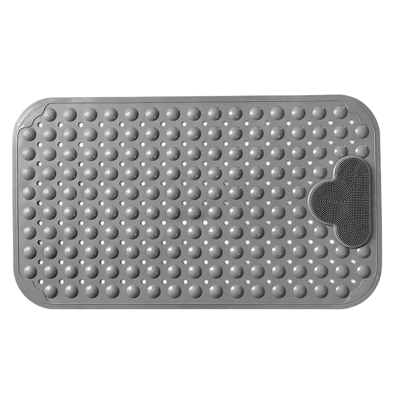 DeXi Bathroom Non-Slip Mat, TPE Shower Floor Mat, Specially Designed for Shower Room, Anti-Fall Mat for Elderly Bathing, 80x120cm