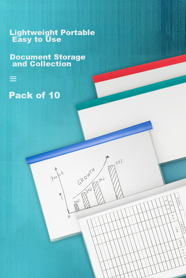 Deli School Supplies, 10 A4 Lever Arch Files, Document Folders, File Organizers, Student Exam And Medical Report Storage, Single Color Randomly Selected, 5854 2