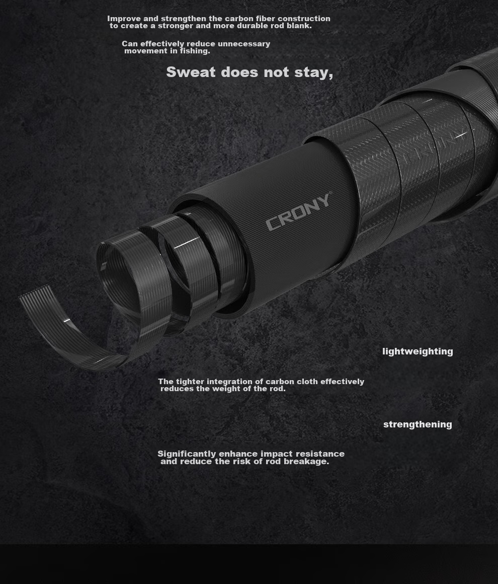 CRONY XH Ultra-Light And Ultra-Hard Fishing Rod, 2.21m Hantu Gun Handle Light Reel Rod-S732XH Straight Handle 7