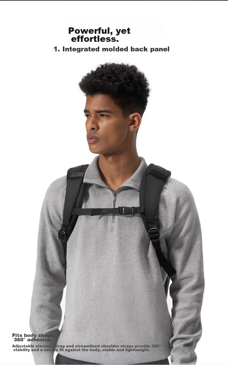 Tomtoc High-Performance Backpack Business Laptop Bag Large Capacity 16-Inch Notebook Computer Bag for Men Travel Water-Resistant T73 10