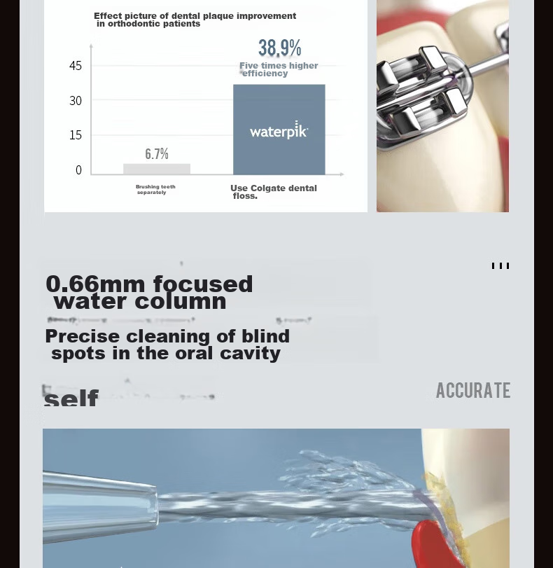 WaterPik [Premium Quiet] Medical-Grade Water Flosser GS9L Portable Oral Irrigator for Home Use, Dental Cleaning Device, Teeth Washer, Birthday Gift 9