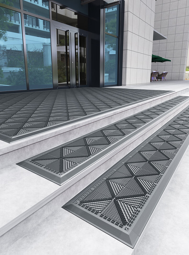 Boneng Entrance Mat, Outdoor Interlocking Non-Slip Mat, Doorway Foot Mat, Entrance Floor Mat, 60x90cm 3