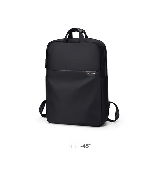 GOLF Women's Backpack, 13.3-Inch Apple Laptop Hidden Handle, Huawei Computer Backpack, Women's Schoolbag, Business Travel Bag 18