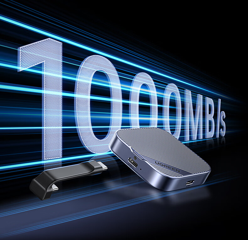 UGREEN Magnetic M.2 NVMe 2230 External SSD Enclosure for iPhone 17 Pro, Laptop, MacBook Expansion 15