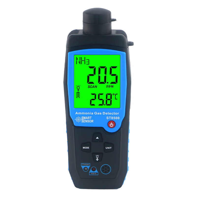 Xima Ammonia Gas Detector ST8500, NH3 Gas Detector, Ammonia Leak Sound And Light Alarm Tester