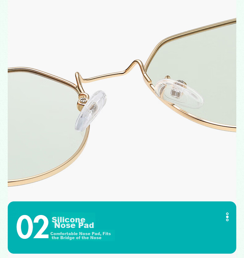 Siwangongli Intelligent Light-Sensing Automatic Color-Changing Myopia Glasses for Men, Anti-Blue Light Radiation Protection Large Frame Slimming Women's Eye Protection Non-Prescription Glasses 11