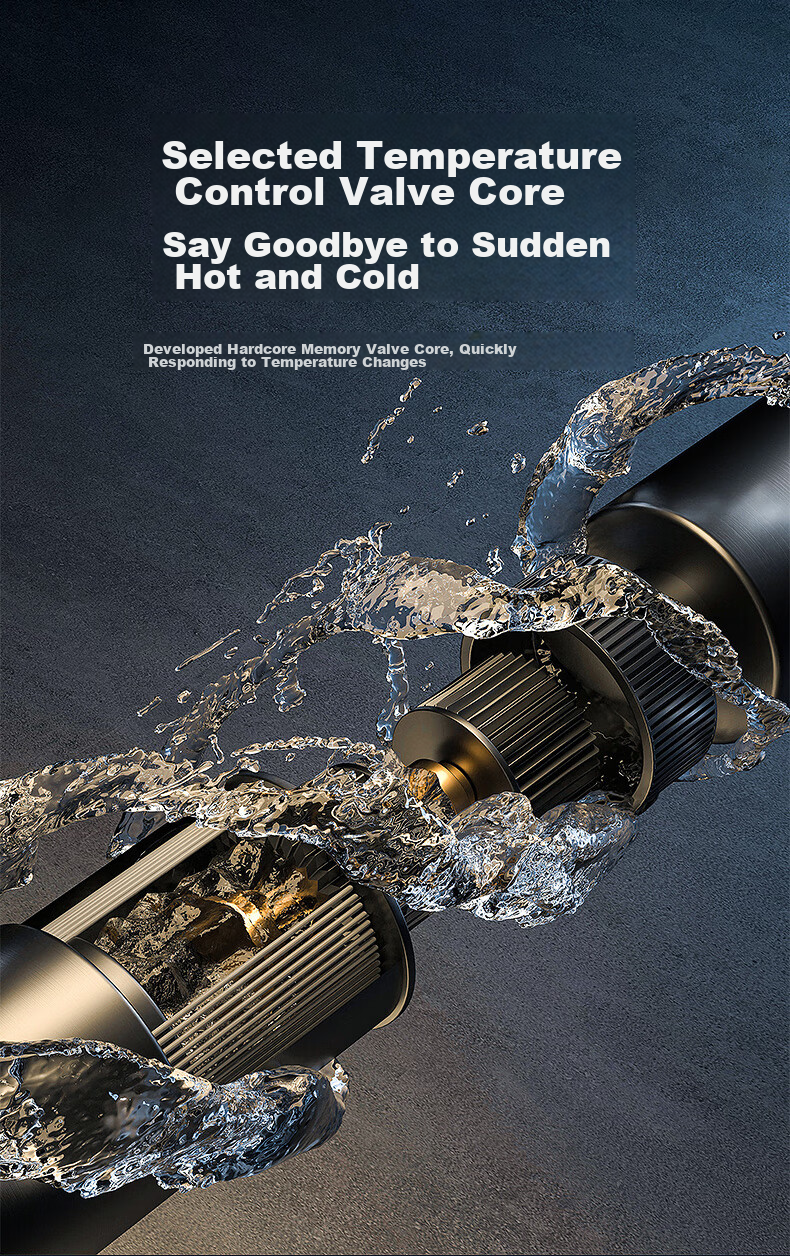 MEJUE Intelligent Shower Head Set, Shower Head Bathroom Spray Nozzle, Pressurized Shower System Z-05105 31