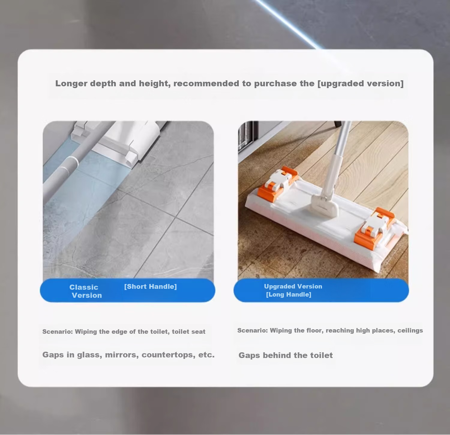 CONDOR Japanese Electrostatic Dust Removal Paper, 3 Packs of 90 Sheets, Lazy Person's Adhesive Dust Mop, Disposable Mop Cloth, Dust Absorption Paper, Dry Wipes 16