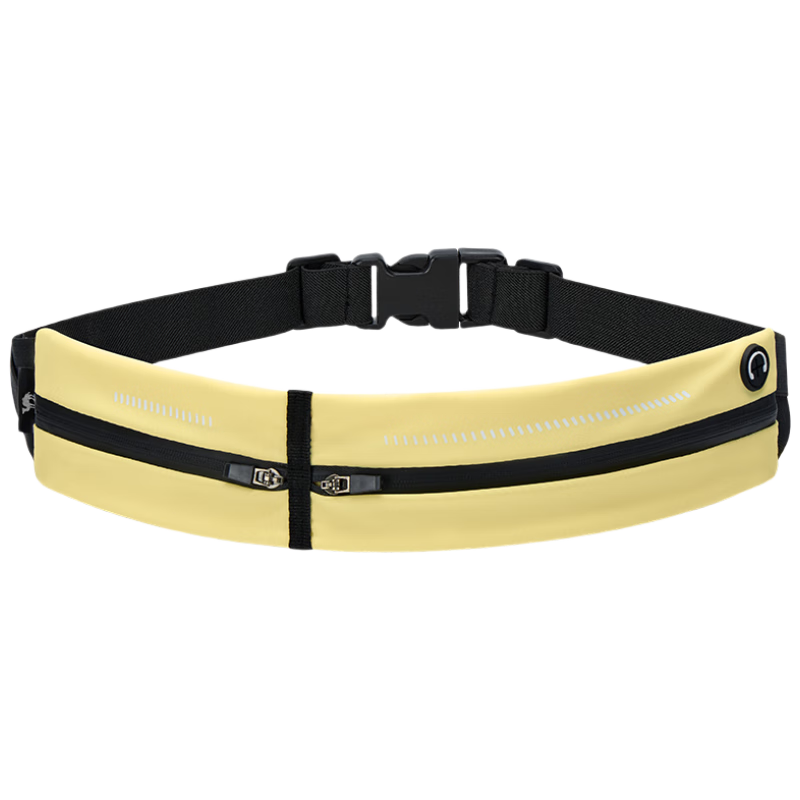 CAMEL Sports Waist Pack, Unisex Running Phone Waist Bag, Fitness Mini Belt, 8W3AMT002A Lemon Yellow