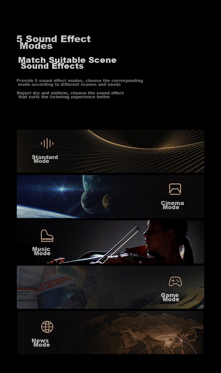MI TV Soundbar 5.1.4 Dolby Atmos Wireless Bluetooth Soundbar + Subwoofer Sky Channel Surround Sound Home Theater System 4