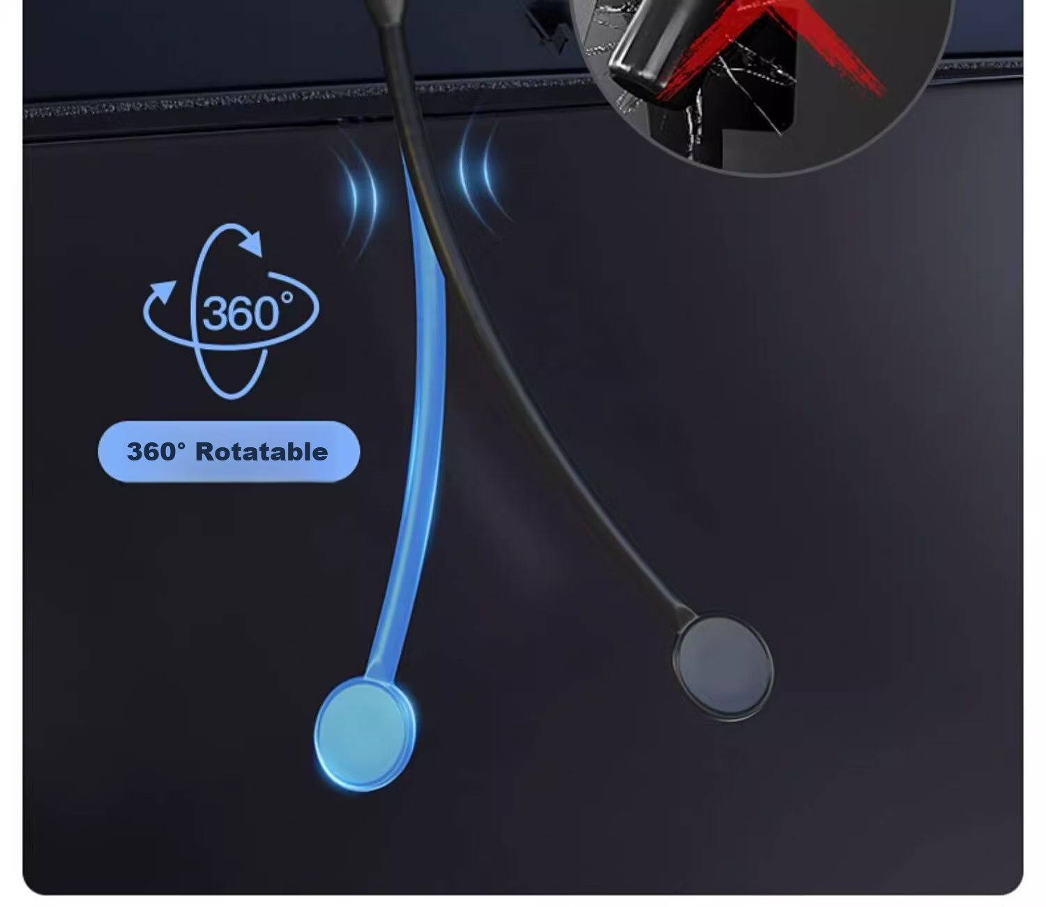 HELLOLEIBOO Laser Car Sunshade, Window Sun Protection, Heat Insulation Sunshade, Car Interior Dedicated Front Windshield Sunshade Cover 8