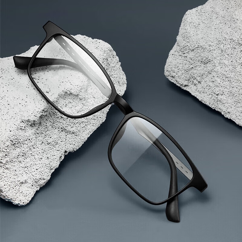 SHOWBIZS Reading Glasses for Men And Women, Anti-Blue Light Square Frame Presbyopic Glasses for Elderly, 1946 Frosted Matte Black, 2.00 Diopter