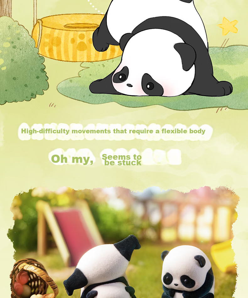 52TOYS PandaRoll Pandaren Party Series Plush Blind Box Trendy Panda Doll, Single Piece Mid-Autumn Festival Gift 9