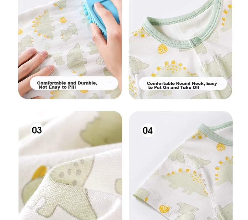 Beitaisi Baby Clothes, Summer Thin, for Boys And Girls, Cotton Onesie, Newborn Romper, Short-Sleeve Pajamas, Air Conditioning Wear 20