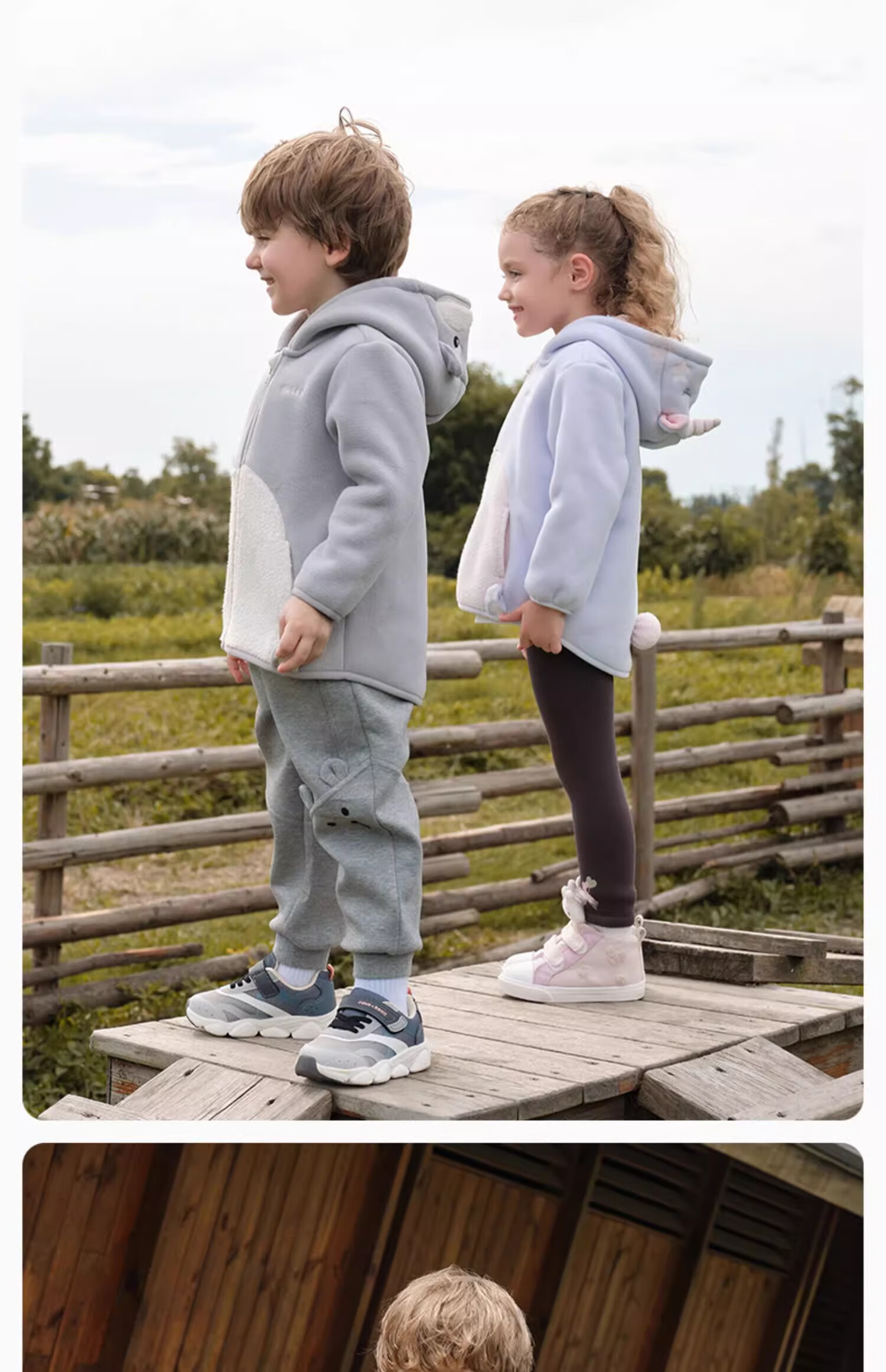DAVE & BELLA Kids Fleece Jacket Autumn Winter Boys Girls Plush Baby Fleece Clothing DBX14462 1