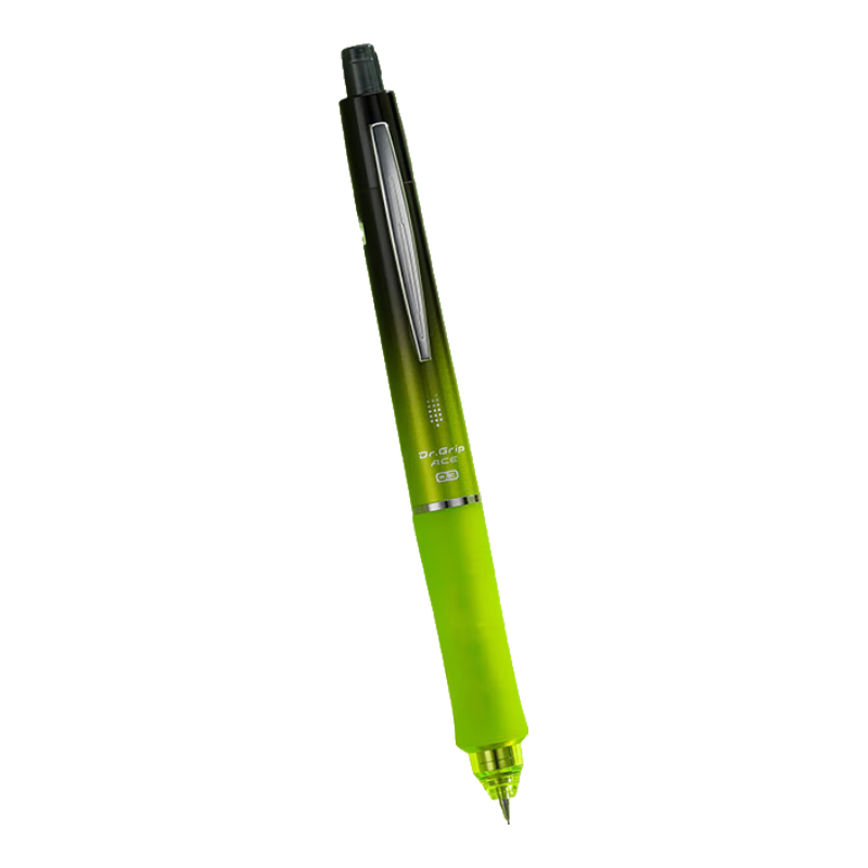 PILOT Grip Series Quick Sketching Mechanical Pencil for First Grade Elementary School Exams, Children's Beginner Stationery HDGAC-80R3 0.3 Gradient Light Gree