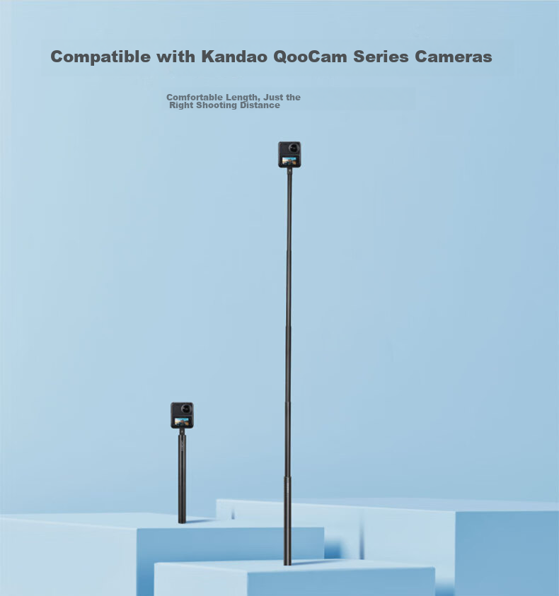 KanDao Sees A 120cm Selfie Stick with 1/4 Connection Port 2