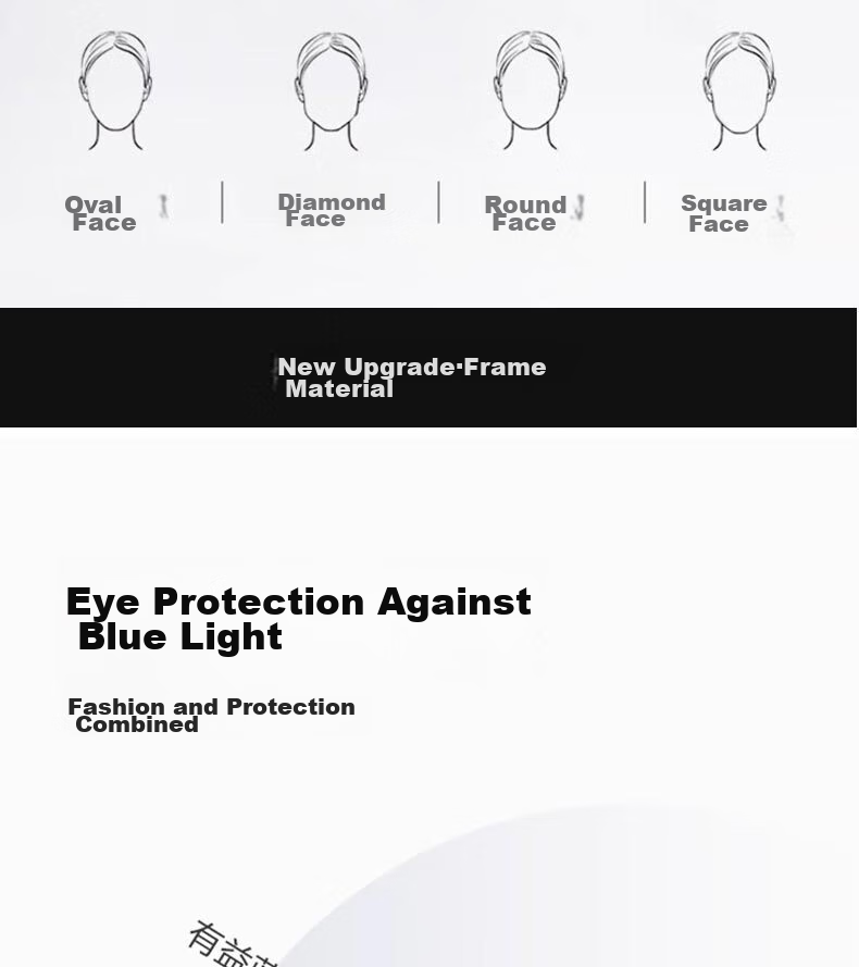 FESETE Anti-Blue Light Glasses, Mid-Autumn Festival Gift Anti-Radiation Glasses, Eye Protection for Computer Use, Specially Designed for Men And Women, -1.00 Diopter for Myopia 12