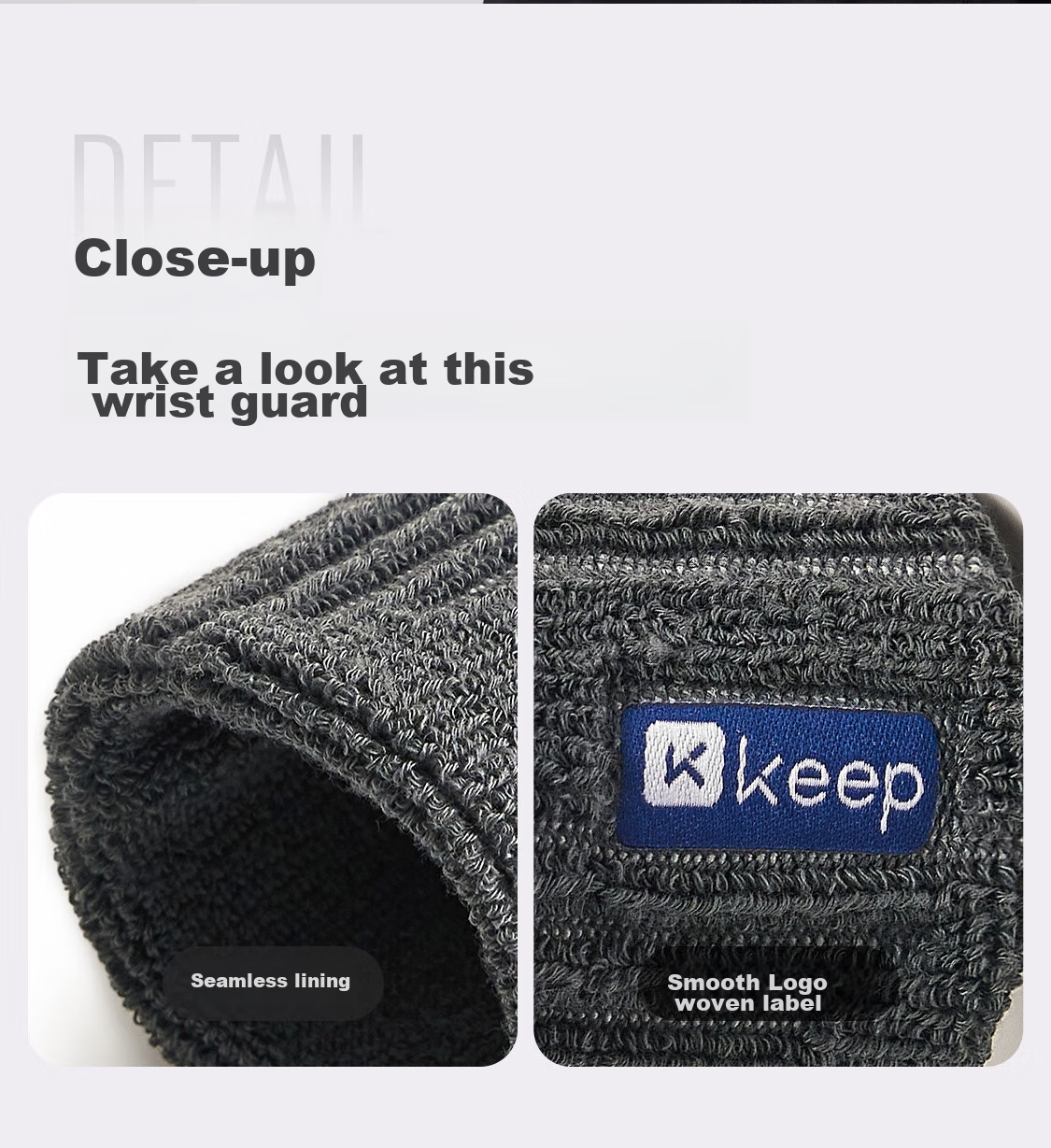 Keep Thin Wrist Support Brace for Men and Women, Skin Color, Pair - Sports Fitness Tennis and Badminton Wrist Sleeve 18