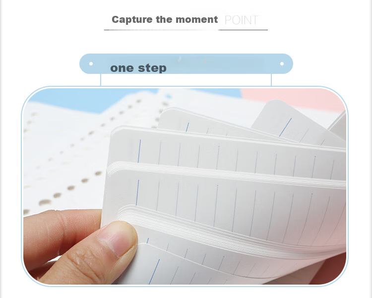 KOKUYO Imported Loose-Leaf Paper B5 Loose-Leaf Notebook Refill Pages Smooth Type, 7mm Horizontal Lines * 31 Rows, 100 Sheets Per Book, NO-836AN 2