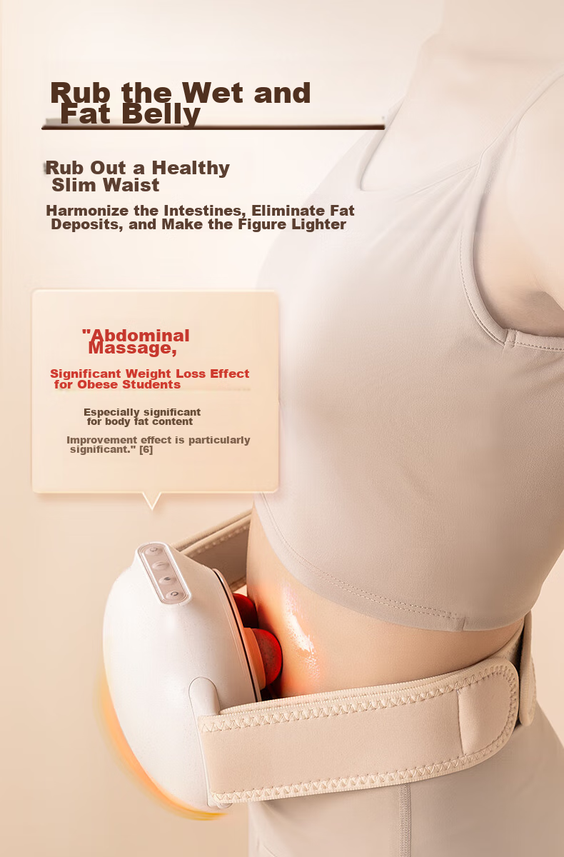 Keaiyuansu Small Suspended Pot, Stone Abdominal Massager, Automatic Stomach And Intestine Massager, Automatic Belly Kneading Device, Peristaltic Weight Loss Aid, Bowel Movement Promoter 22