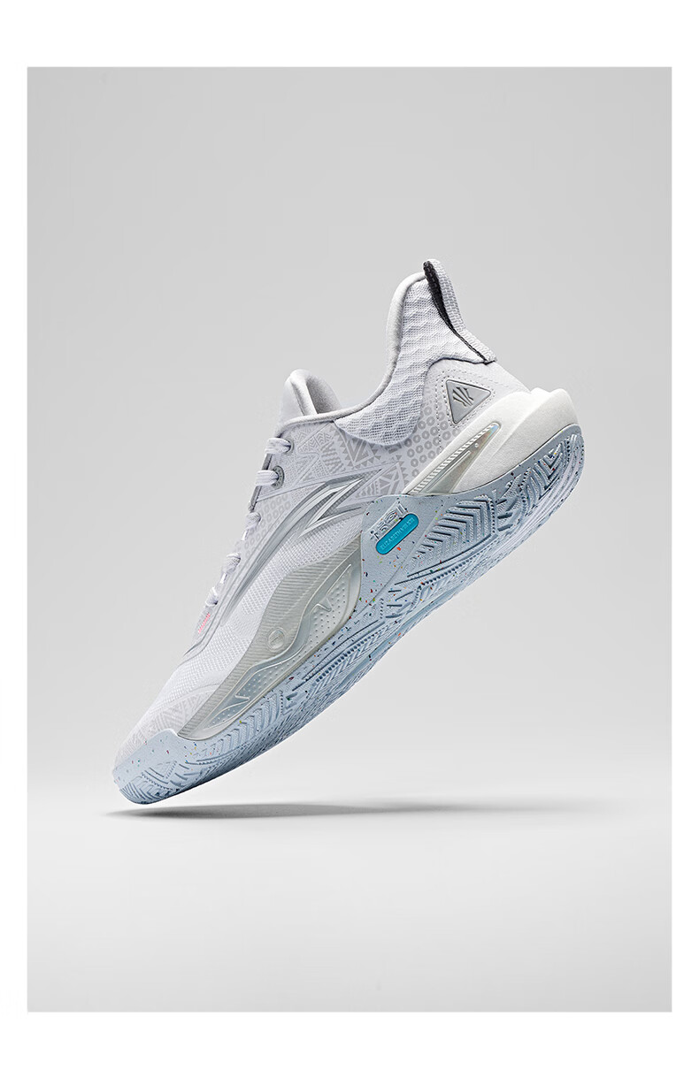 ANTA [KAI SPEED] Owen Pioneer 1st Generation | Nitrogen Technology Cushioning, Wear-Resistant Low-Top Basketball Shoes for Me 7