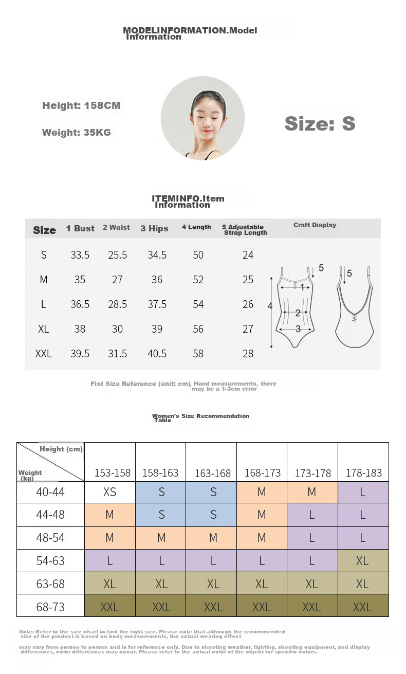 Sansha Ballet Practice Leotard for Women, Spaghetti Strap One-Piece Gymnastics Dance Exam Training Body Shaping Suit, Indigo Blue, L 3