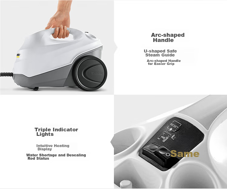 KARCHER German Steam Mop, Household High-Pressure High-Temperature Cleaning Machine, Kitchen Range Hood Cleaning Machine, Oil Removal, 30-Second Rapid Heating Floor Cleaner, Sterilization SC3 17